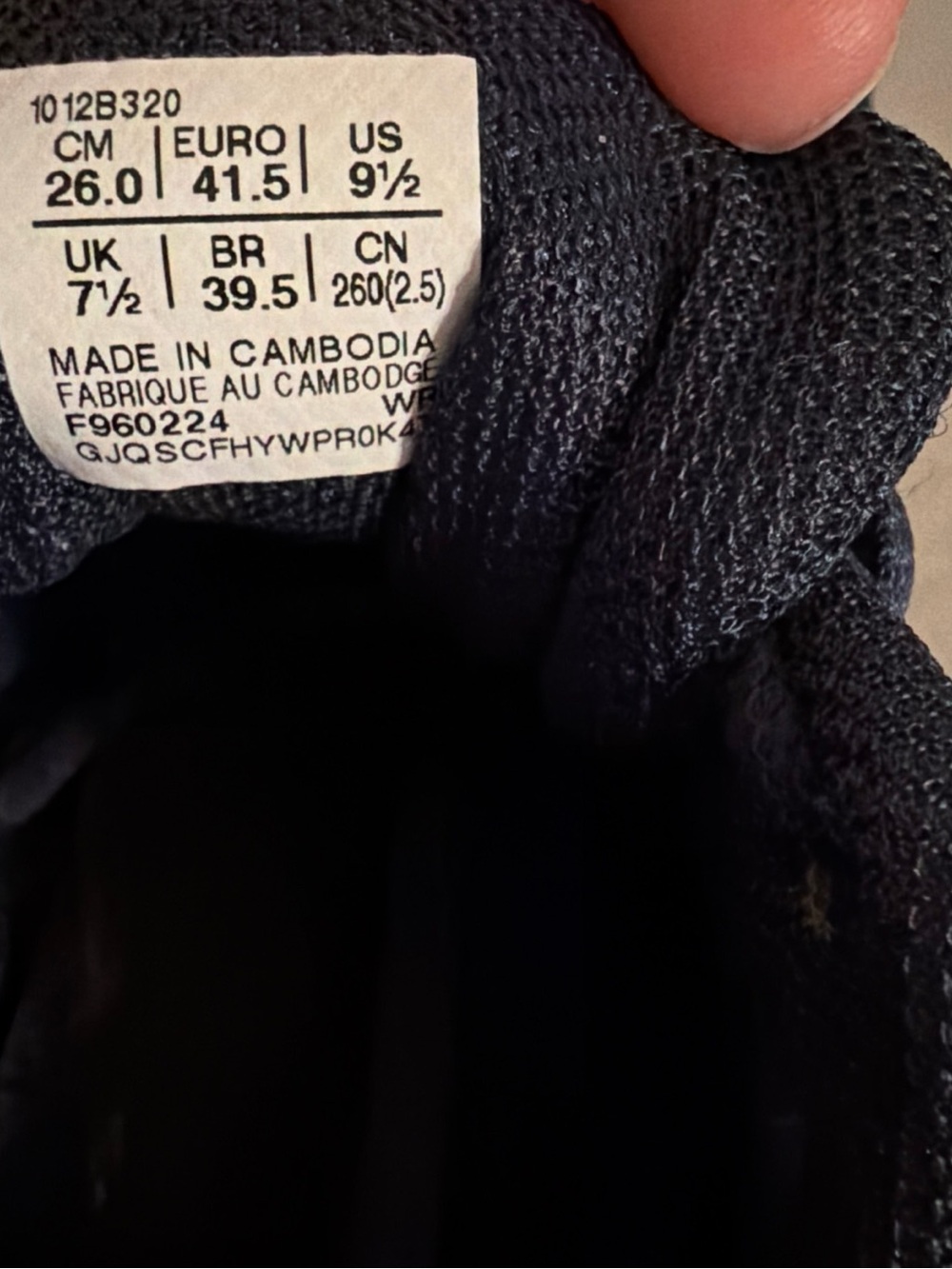SOLD!! ASICS Women's Size 9.5 Ortholite Running Tennis Shoes Black NWOT - Picture 2 of 2